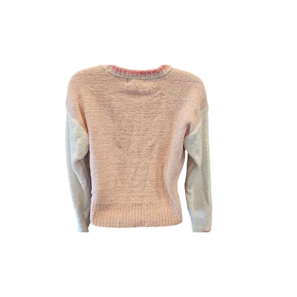 NWOT Juicy Couture Varsity Knit plush Crop Lifestyle Cardigan cozy y2k sweater S - Picture 4 of 8